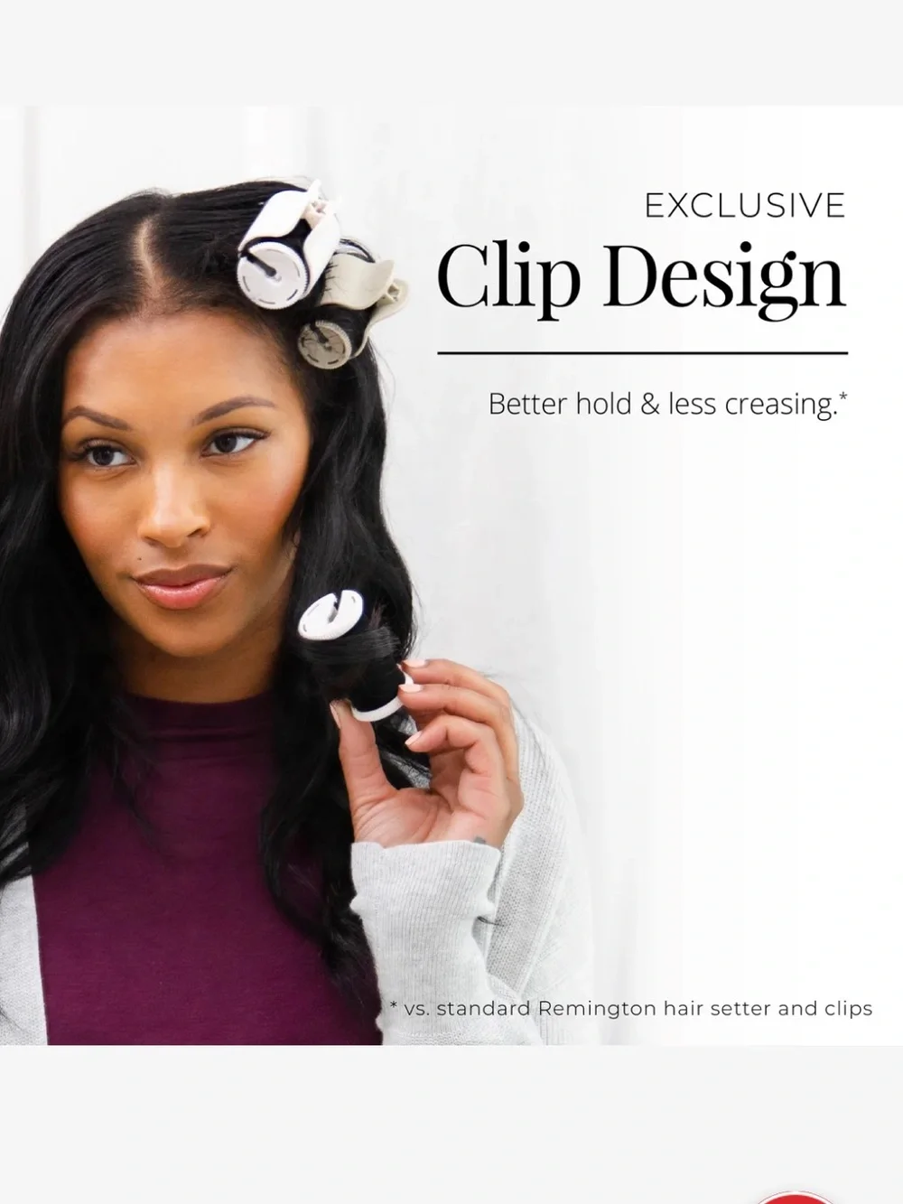 Remington Shine Therapy Hot Rollers with Argan Oil & Keratin